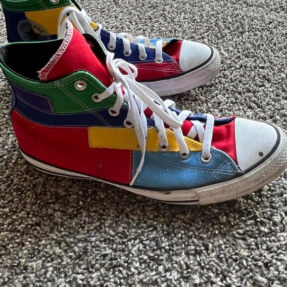 Converse Multicolored Chuck Taylor Shoes - Picture 1 of 7
